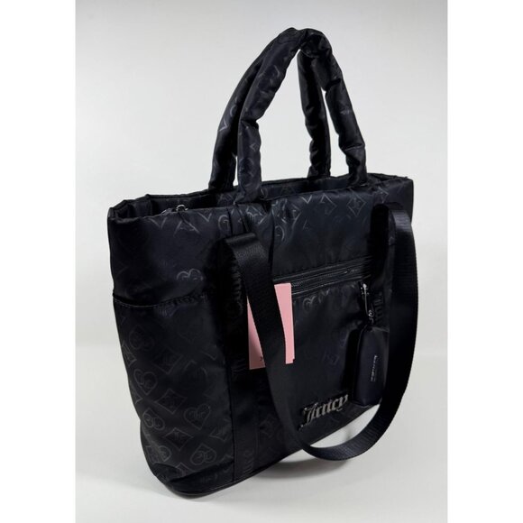 Juicy Couture Handbags - NEW Juicy Couture Women's Large To Go Logo Tote Bag with Coin Pouch NWT $99